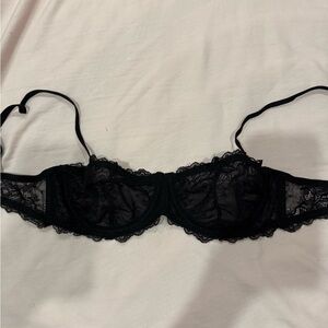 Urban Outfitters Black Lace Bra